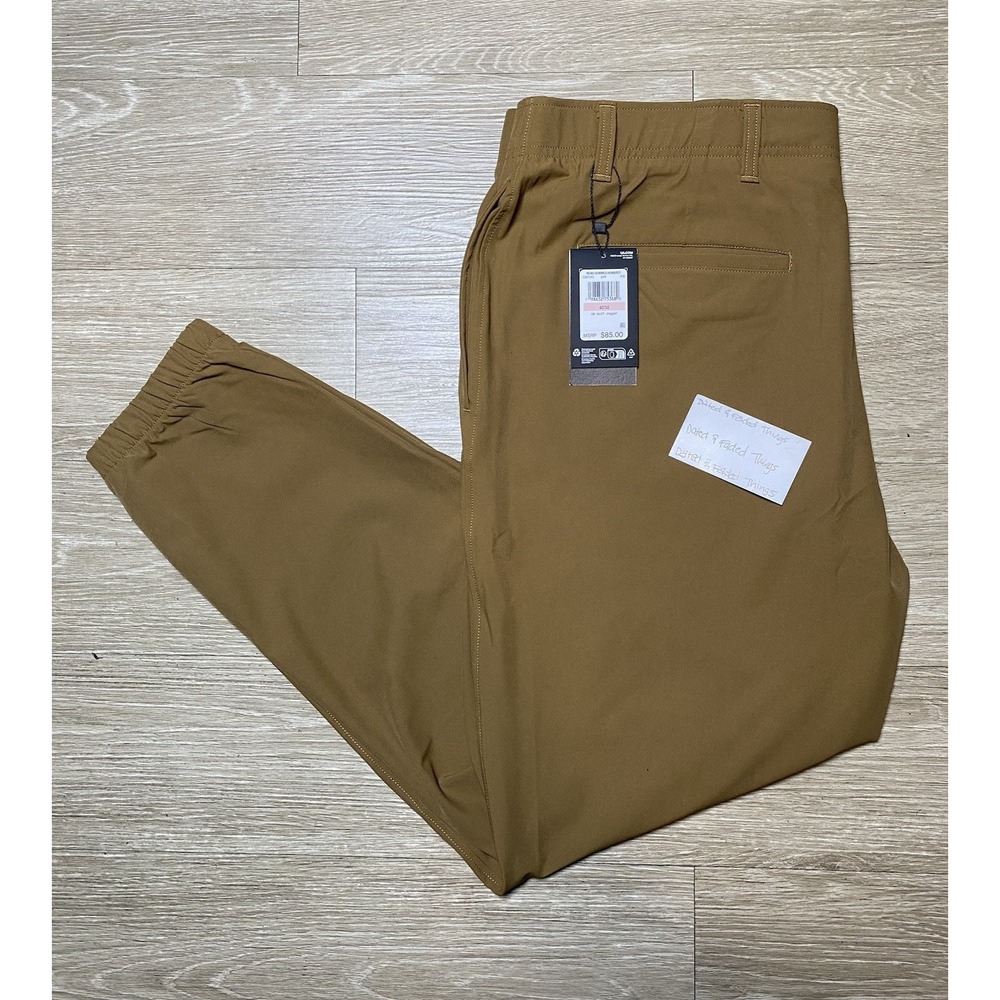 *NWT* Men's Size 40X30 Under Armour UPF+ 50 Golf Joggers Coyote 1387343-498